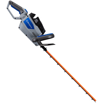 Hedge trimmer facing right on a white background