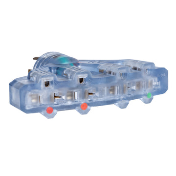 Generator Plug Adapter: 30A 120V L14-30P to (4x) 5-20R