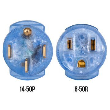 Generator Plug Adapter: 50A 240V 14-50P to 6-50R