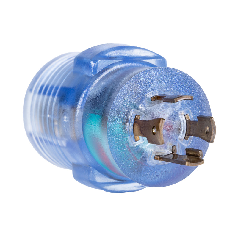 Generator Plug Adapter: 50A 120/240V L14-30P to 14-50R