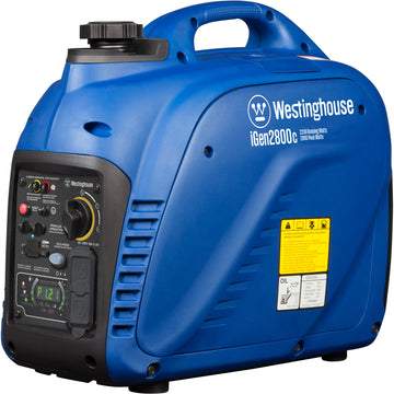 Westinghouse | iGen2800c portable inverter generator front left view shown on a white background