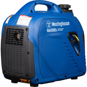 Westinghouse | iGen2800c portable inverter generator rear right view shown on a white background