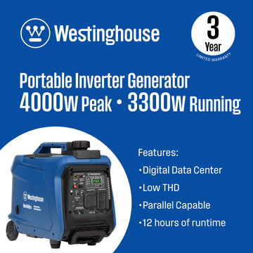 iGen4000cv Inverter Generator with CO Sensor