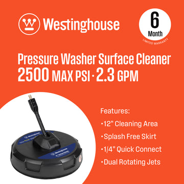 Westinghouse 12" Surface Cleaner for Pressure Washers