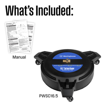 16.5" Plastic Surface Cleaner for Pressure Washers