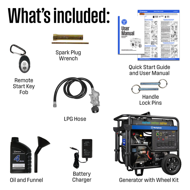 WGen14500TFc - Tri-Fuel with CO Sensor
