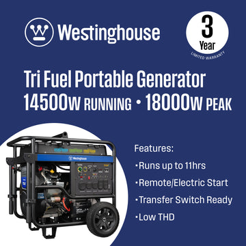 WGen14500TFc - Tri-Fuel with CO Sensor