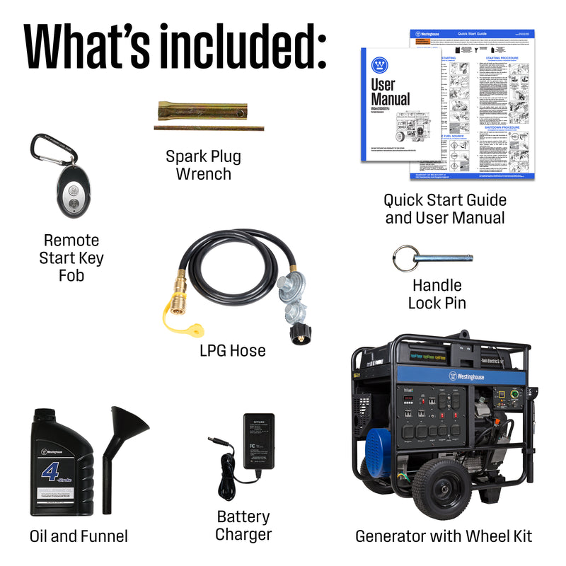 WGen20000TFc - Tri-Fuel with CO Sensor