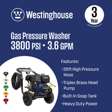 WPX3800 Pressure Washer