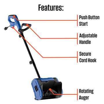 11" Corded Snow Shovel