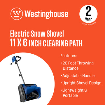 11" Corded Snow Shovel