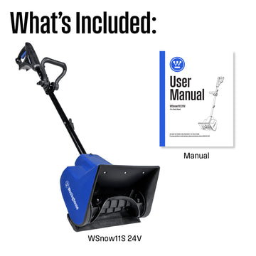 24V 11" Cordless Snow Shovel - Tool Only