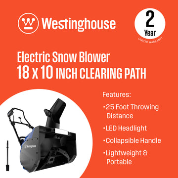 18" Corded Snow Blower