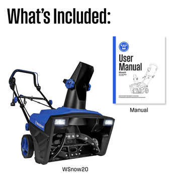 20" Corded Snow Blower