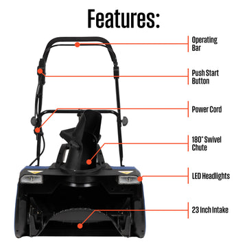 Westinghouse 23" Corded Snow Blower