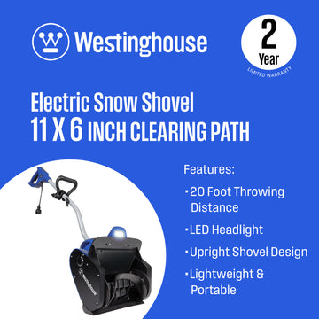 11" Corded Snow Shovel