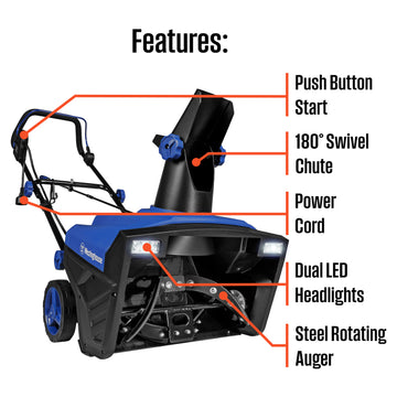 20" Corded Snow Blower