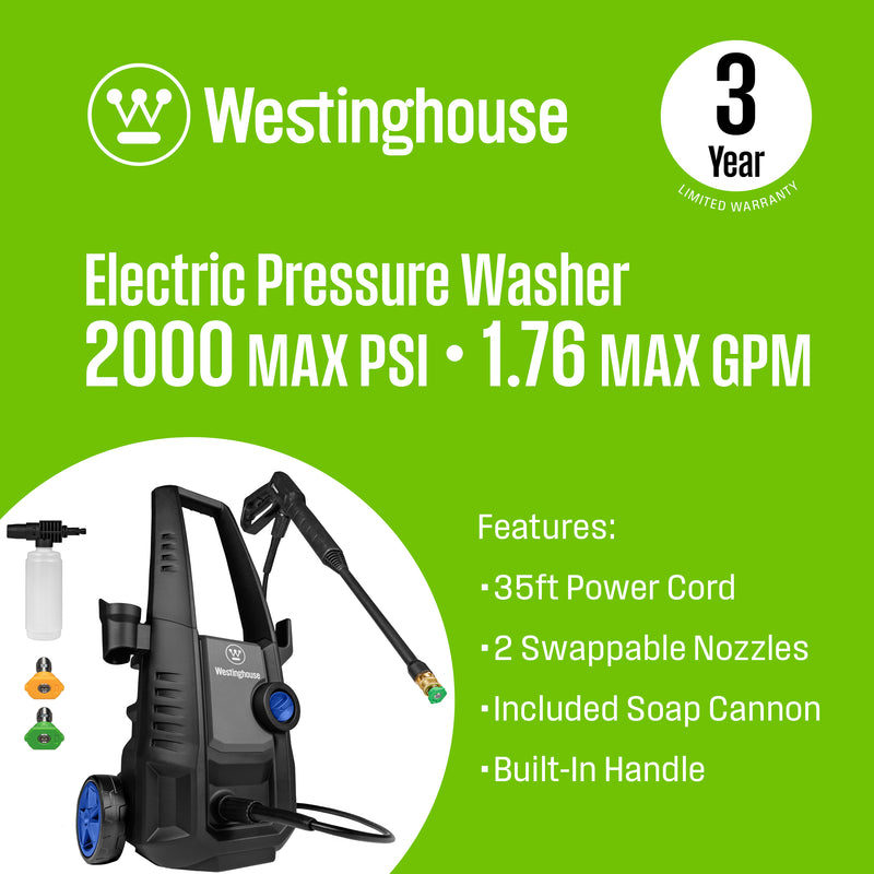 ePX3030 Electric Pressure Washer