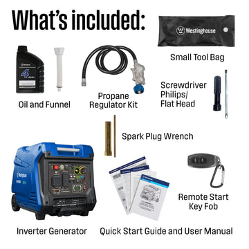 iGen5000DFc Inverter Generator - Dual Fuel with CO Sensor