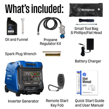 iGen5000DFc EFI Inverter Generator - Dual Fuel with CO Sensor