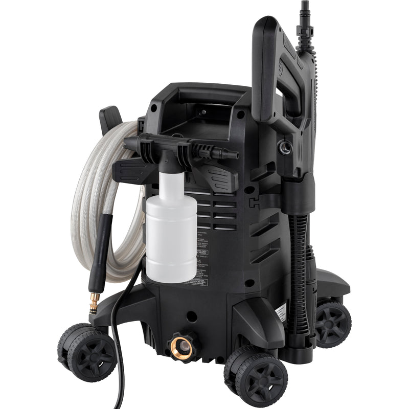 Back right of the Westinghouse ePX2000 electric pressure washer on a white background.