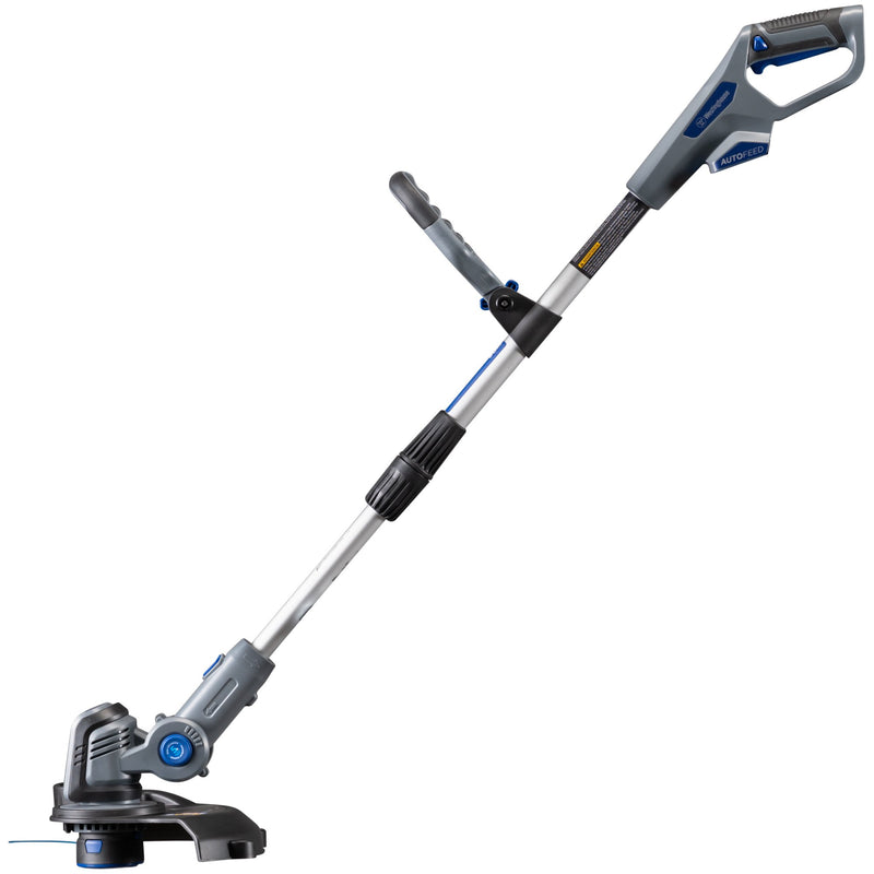 String trimmer and edger facing left on a white background