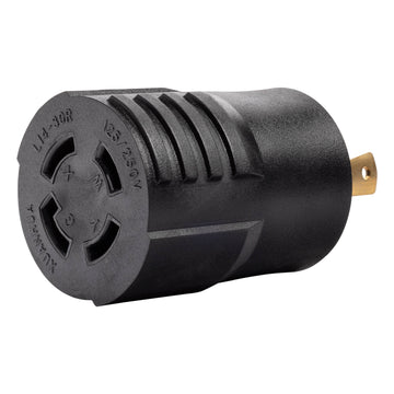 Generator Plug Adapter: 30A 120V L5-30P to L14-30R