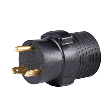 Generator Plug Adapter: 30A 120V TT-30P to 120V 14-50R