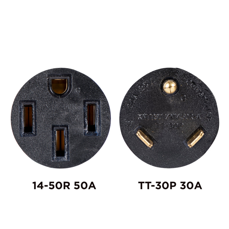 Generator Plug Adapter: 30A 120V TT-30P to 120V 14-50R