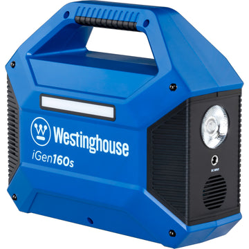 Westinghouse | iGen160s Portable Power Station on a white background.