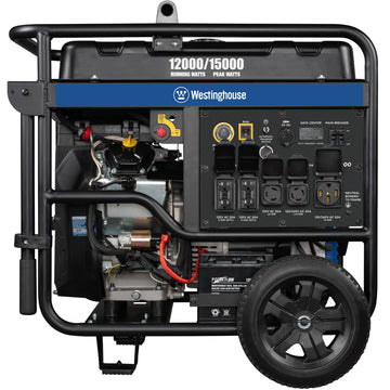 Westinghouse | WGen12000 portable generator front view on a white background.
